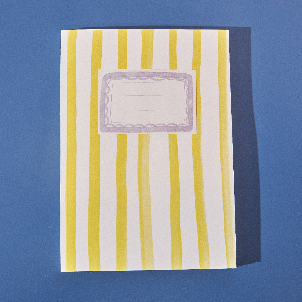 Cuaderno Rayas amarillas