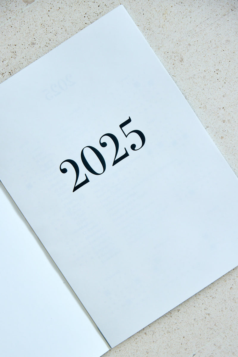 Agenda 2025 gris antracita