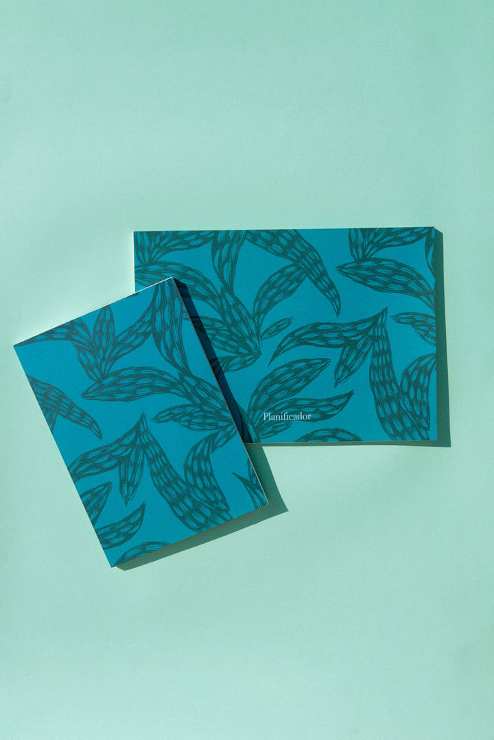 Cuaderno Chroma hojas verde agua