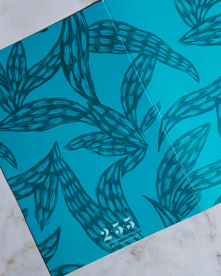 Cuaderno Chroma hojas verde agua
