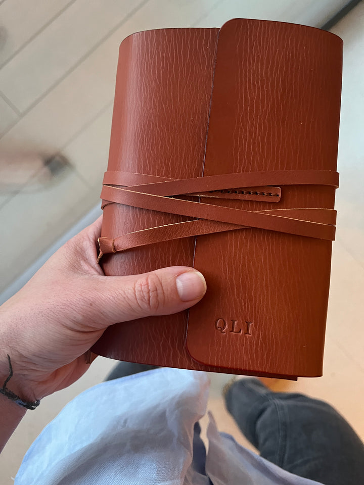 CUADERNO DE VIAJE PIEL