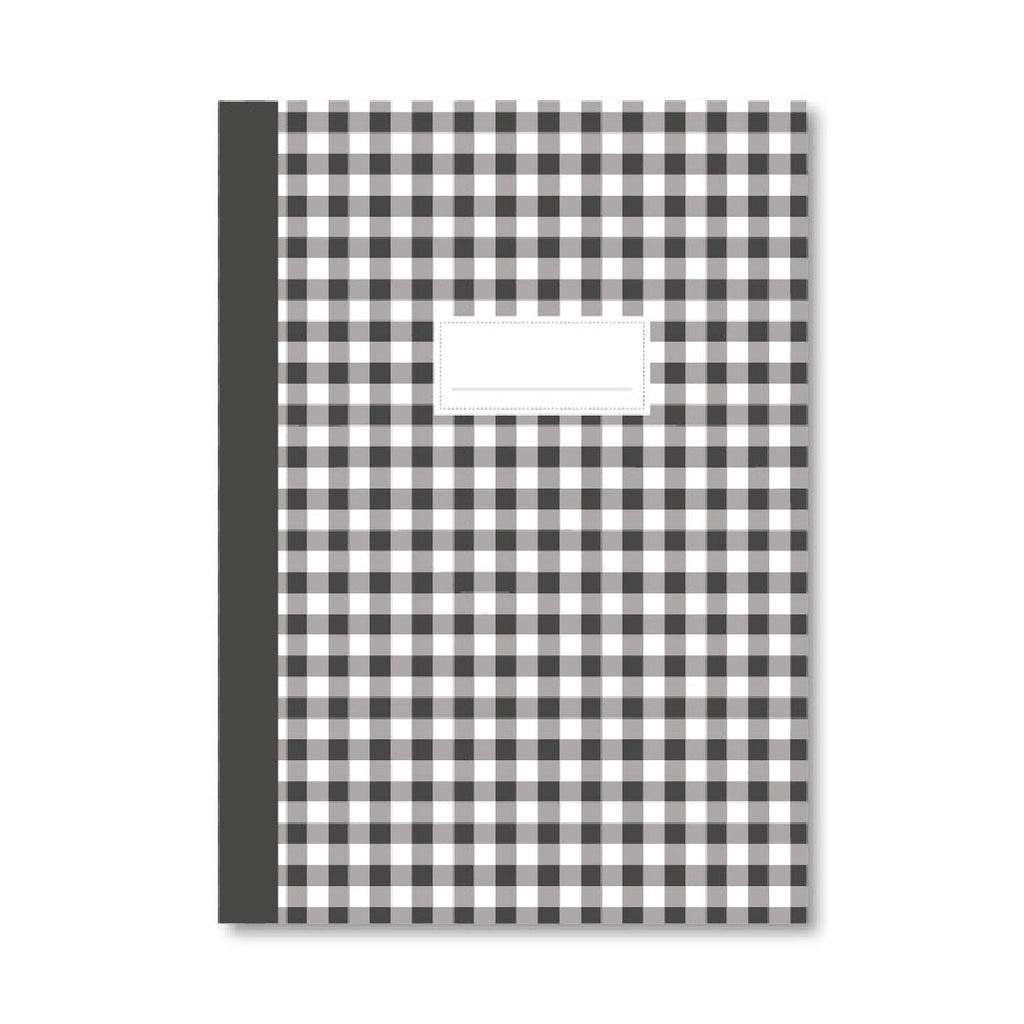 Cuaderno vichy negro